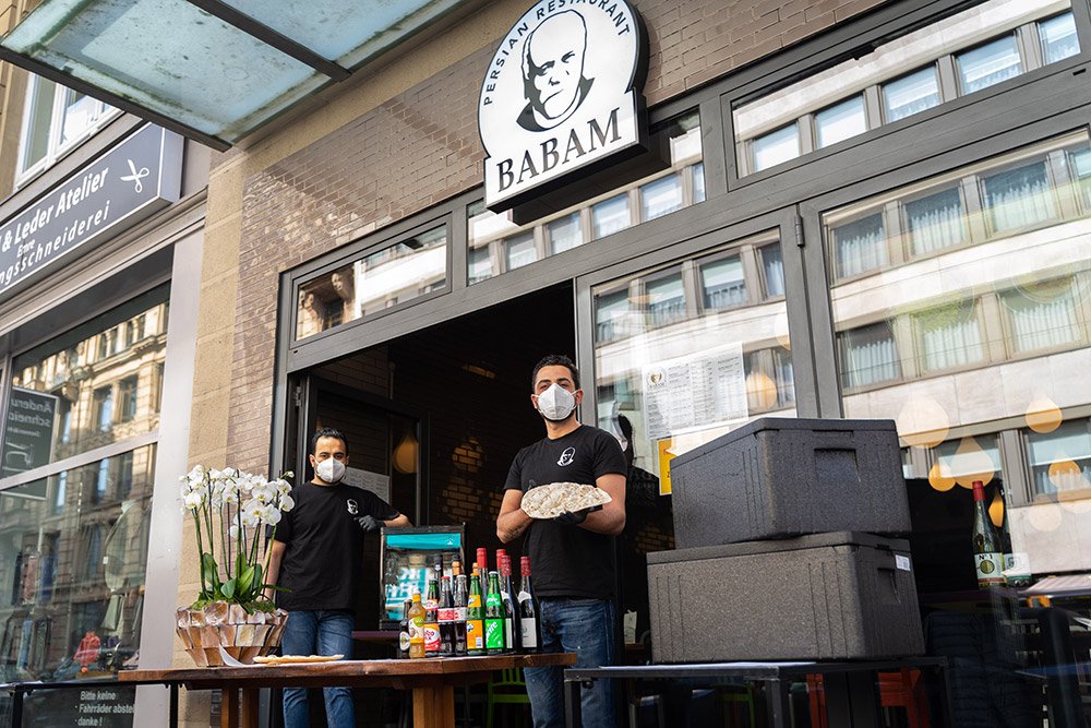 Babam restaurant in Frankfurt, Germany