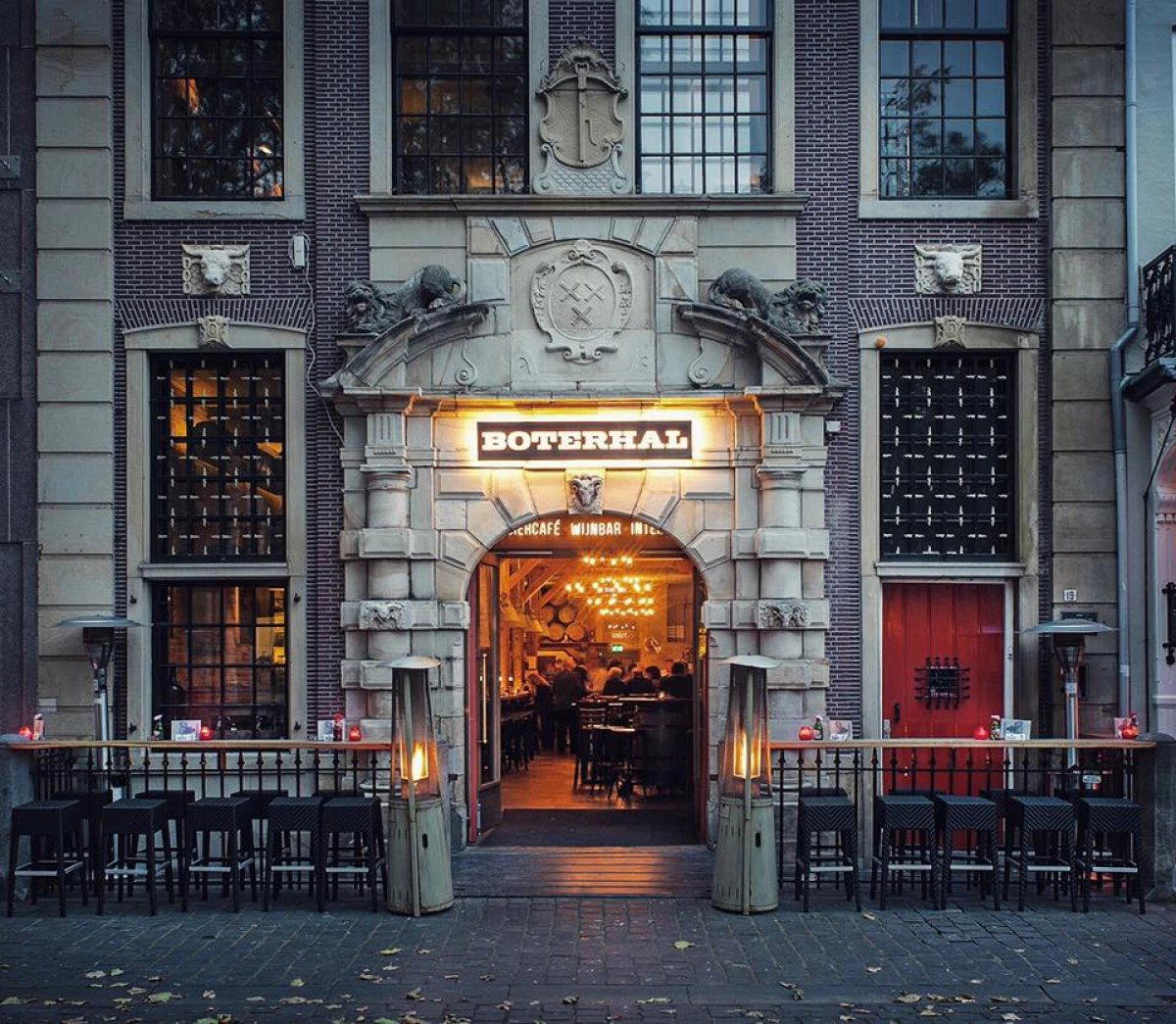 De Boterhal restaurant in Breda, Netherlands