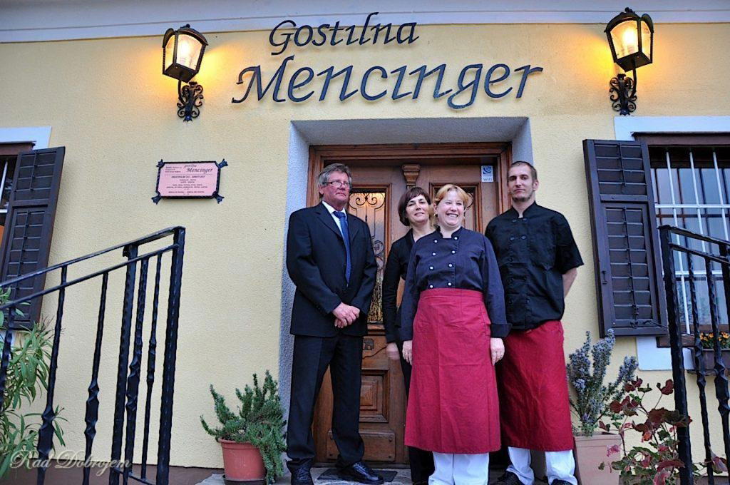 Gostilna Mencinger restaurant in Gornja Radgona, Slovenia