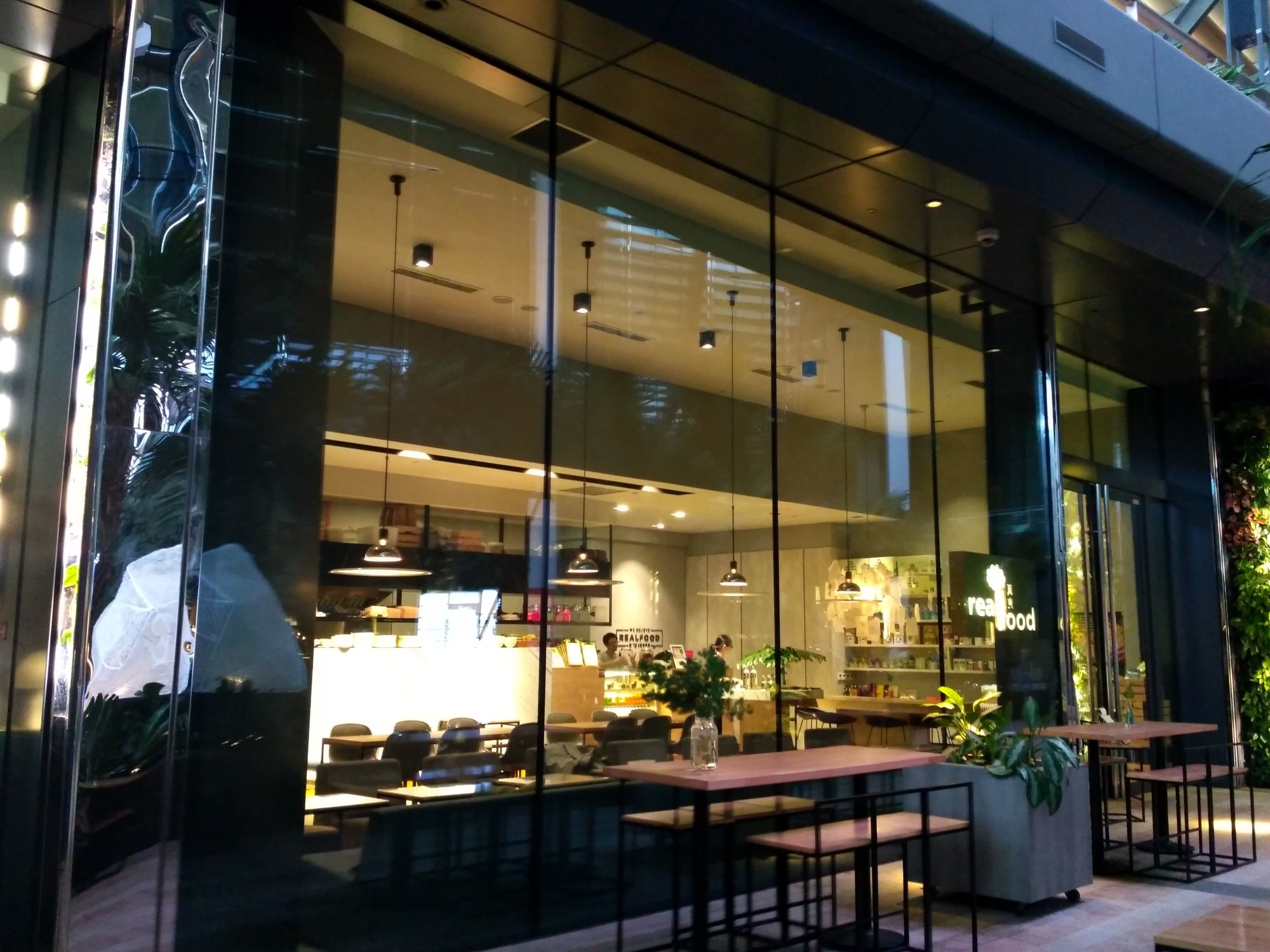 Real Food restaurant in River Valley, Singapore