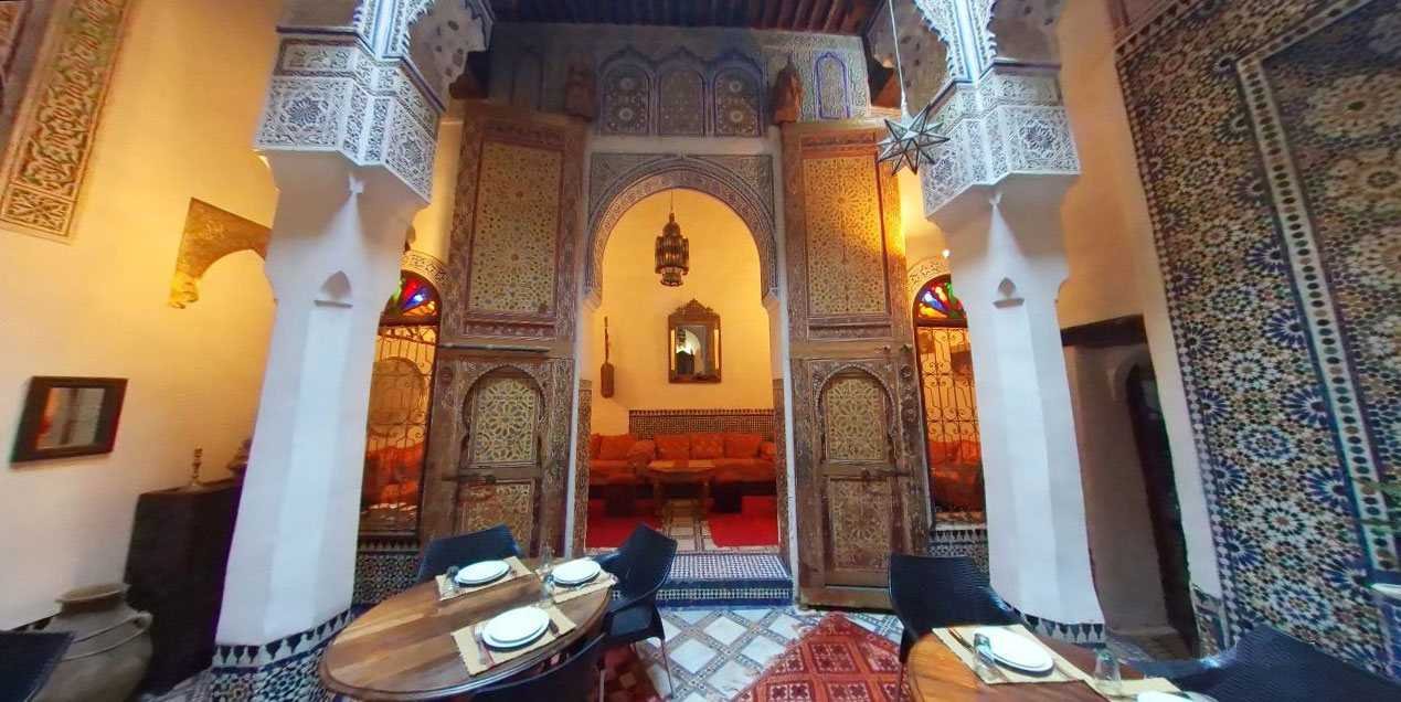 Darori restaurant in Fes, Morocco