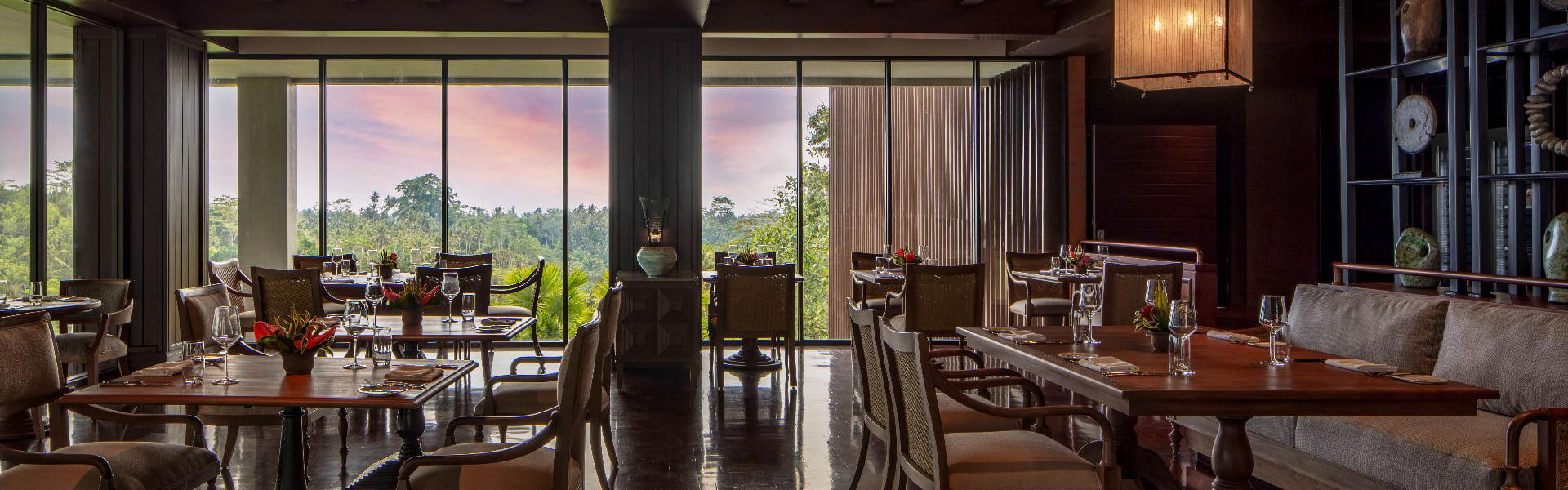Amerta restaurant in Bali