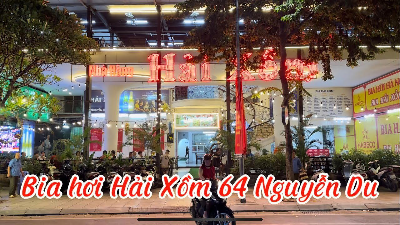 Bia Hải Xồm restaurant in Hanoi, Vietnam