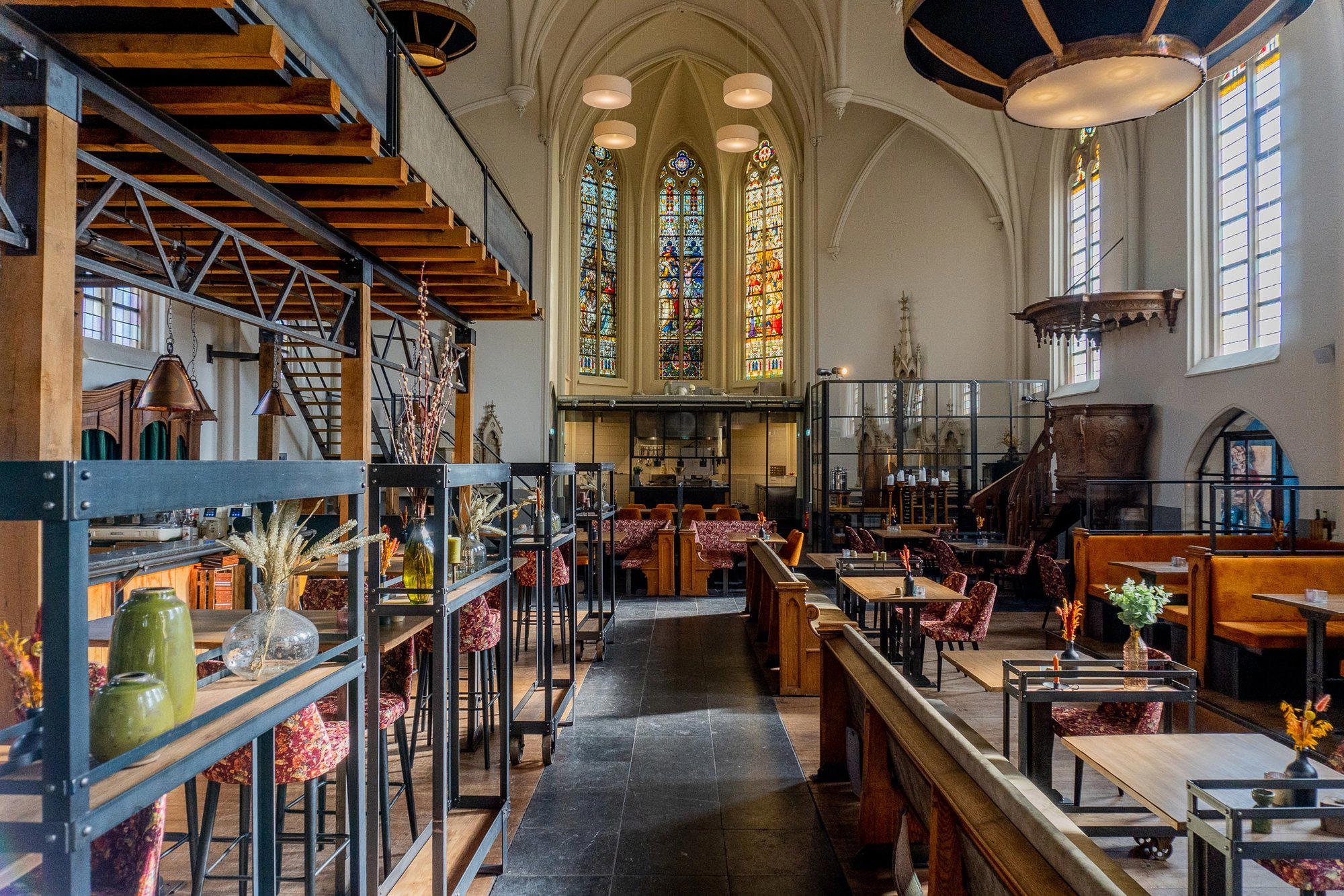 Onze Kerk restaurant in Hooge Zwaluwe, Netherlands