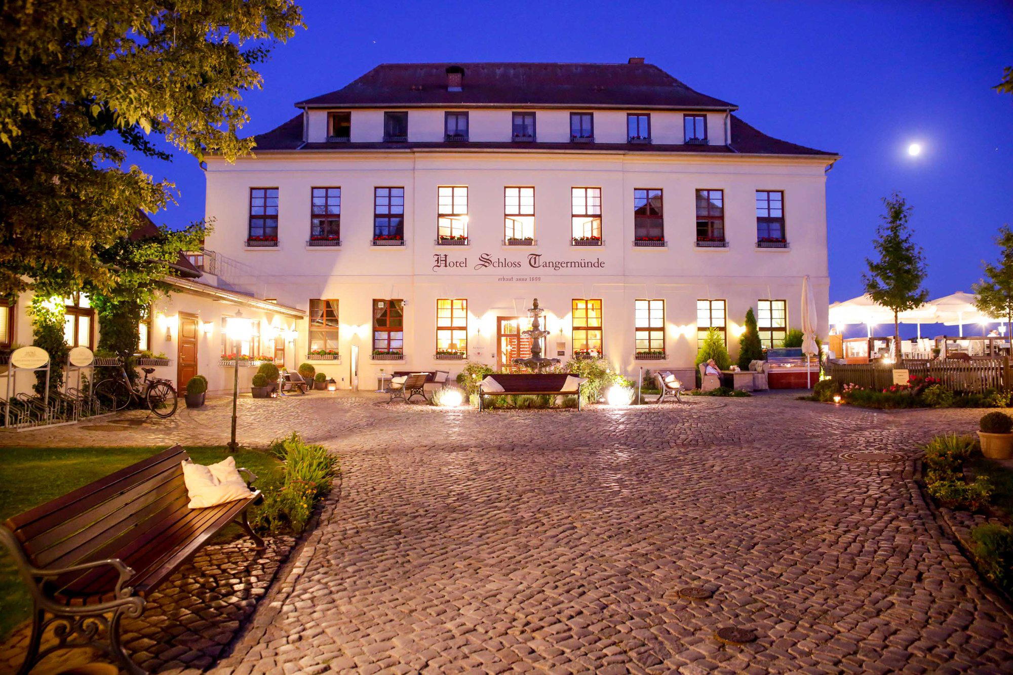 Schlosshotel Tangermünde restaurant in Tangermunde