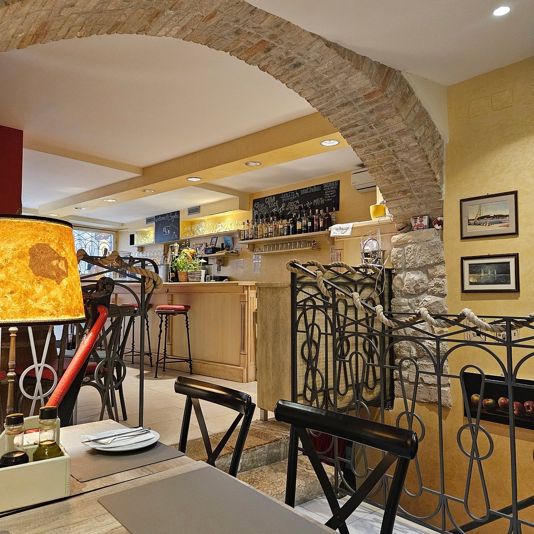Segutra restaurant in Rovinj, Croatia