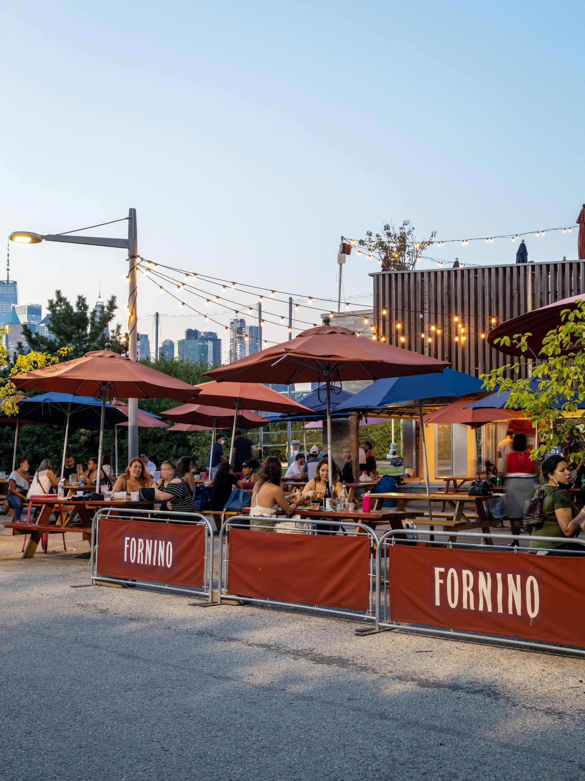 Fornino Pier 6 restaurant in New York City, United States