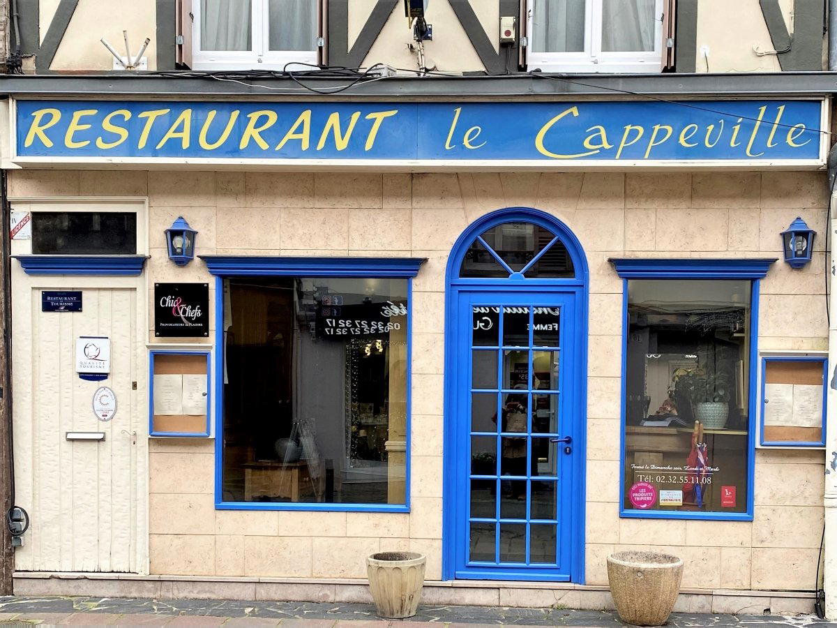 Le Cappeville restaurant in Gisors, France