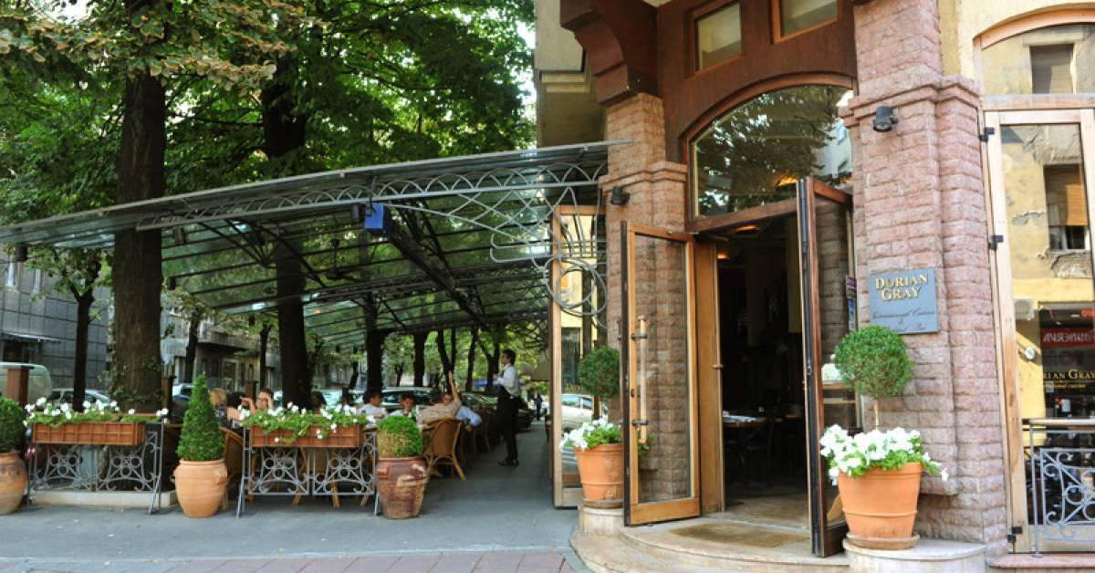 Dorian Gray restaurant in Belgrade, Serbia