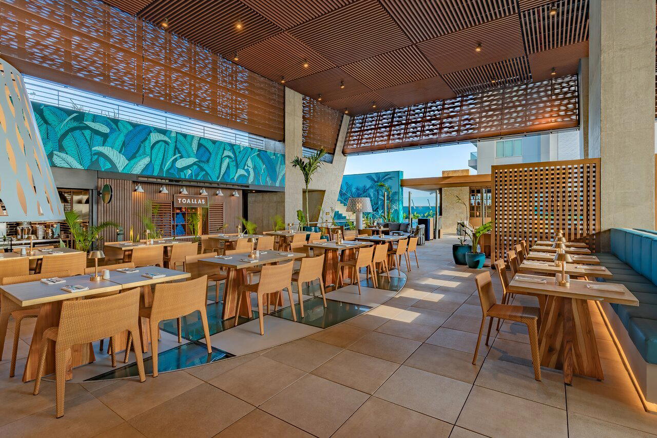 The Grand Grill restaurant in Cartagena, Colombia