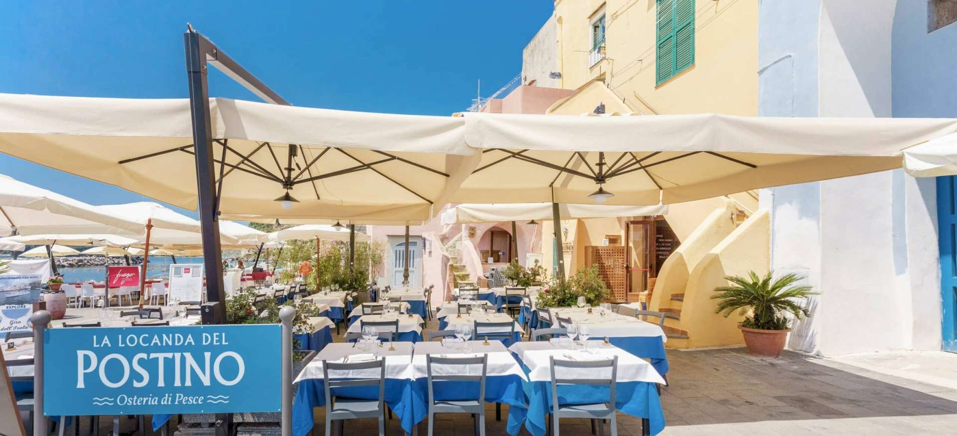 La Locanda del Postino restaurant in Procida, Italy