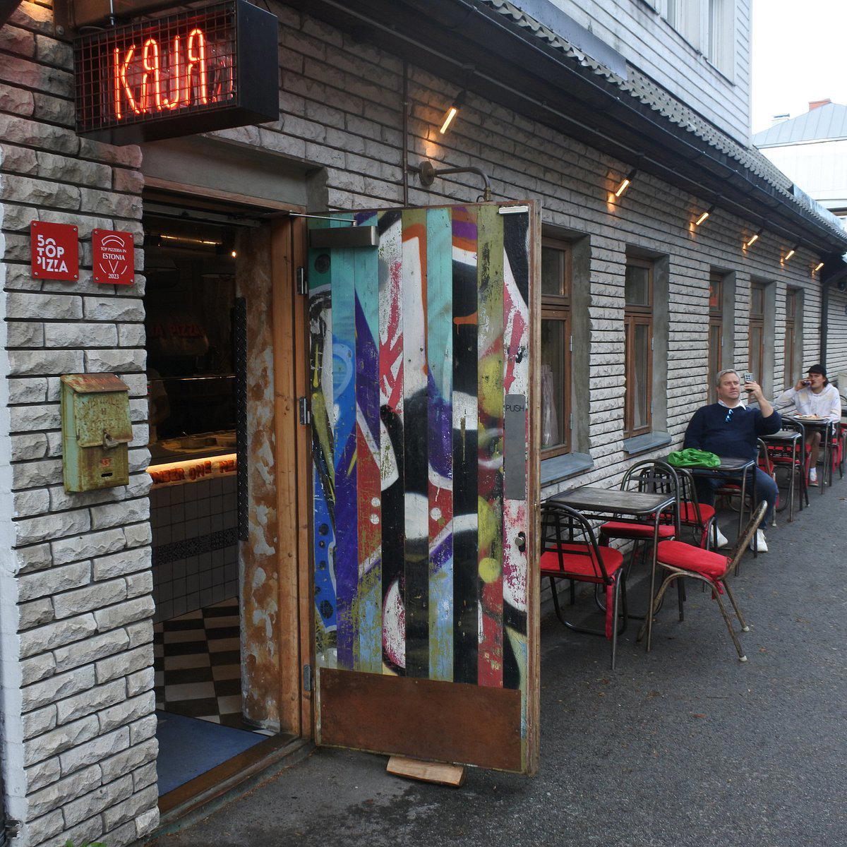 Kaja Pizza Köök restaurant in Tallinn, Estonia