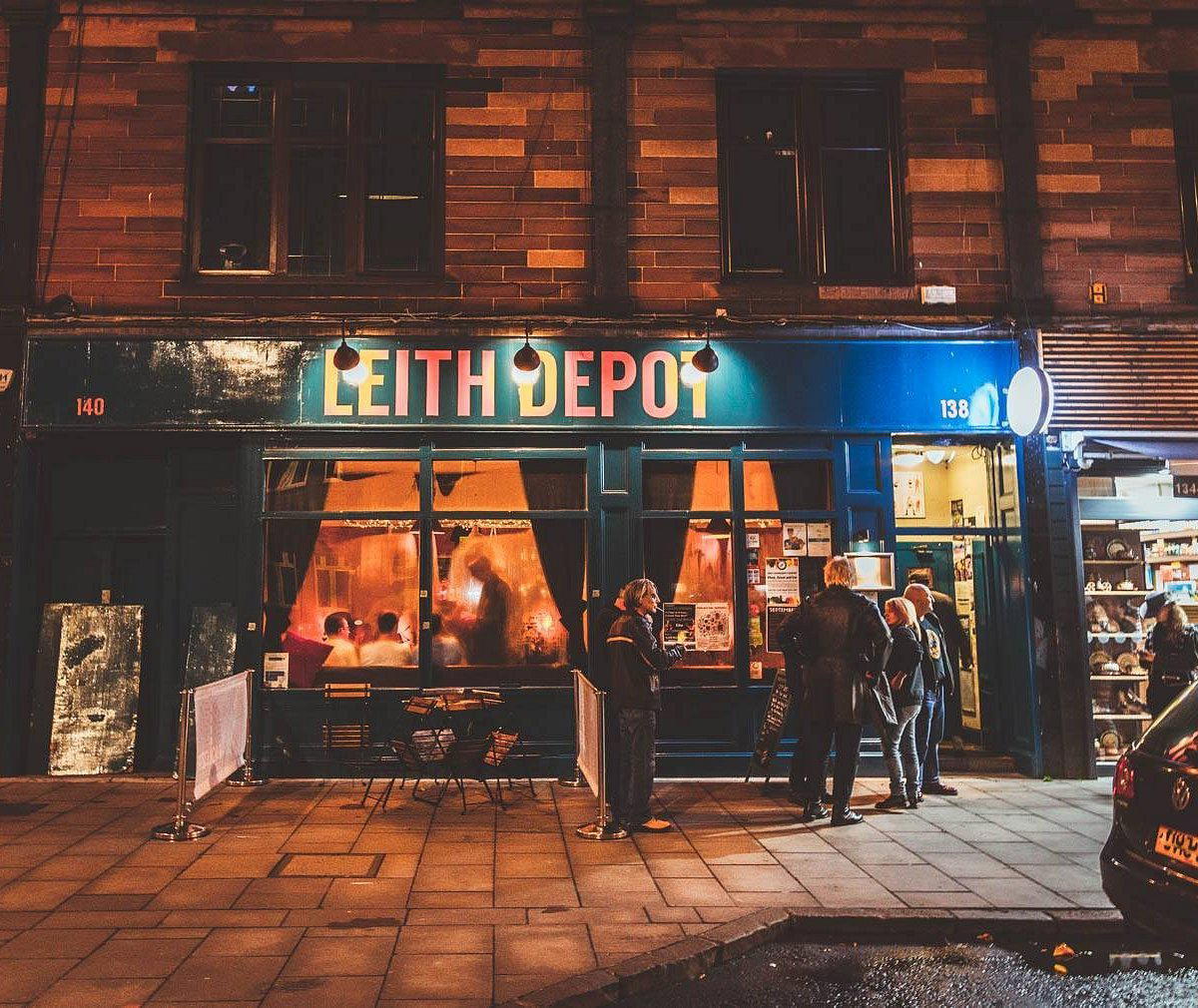 Leith Depot restaurant in Edinburgh, United Kingdom