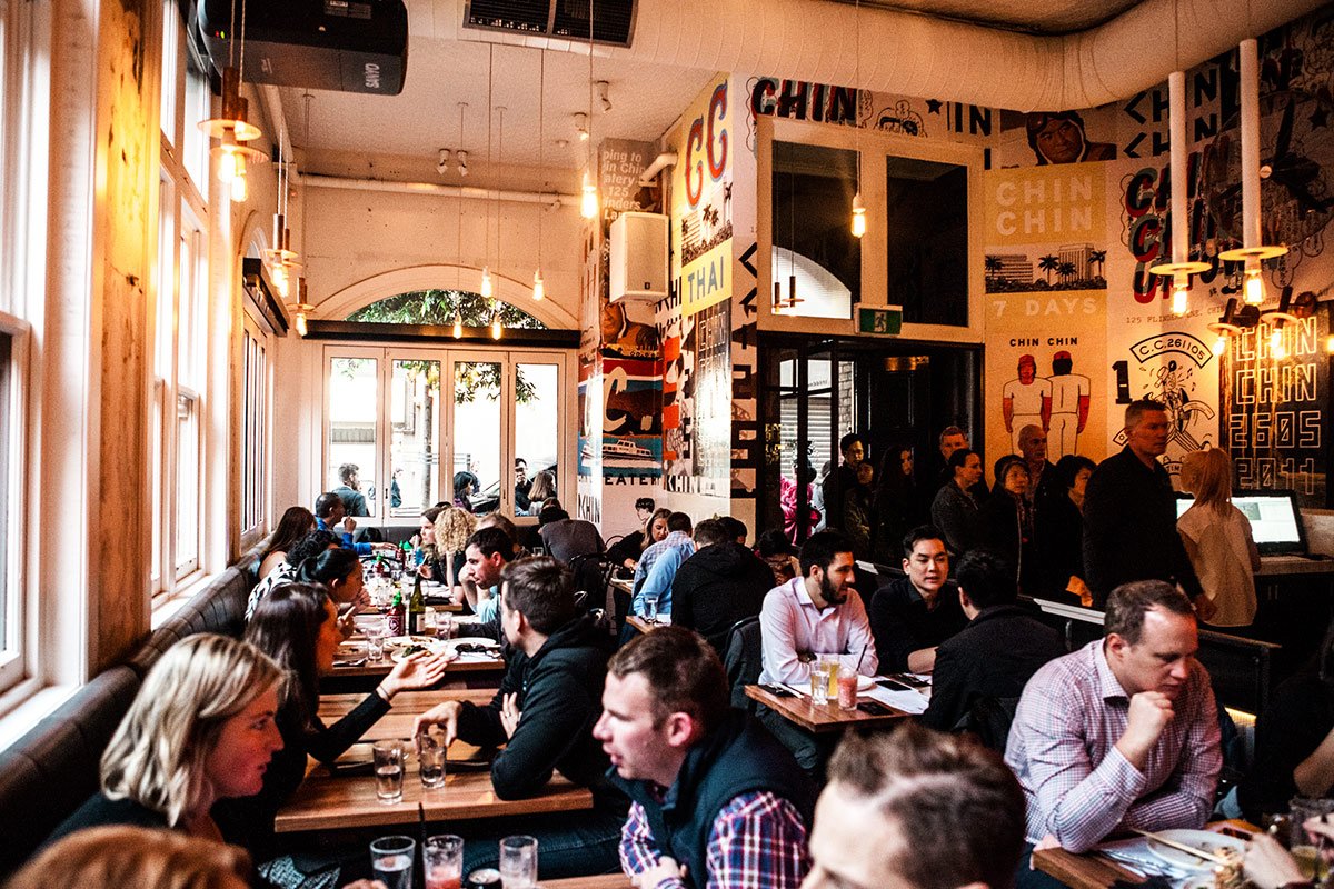 Chin Chin restaurant in Melbourne, Australia