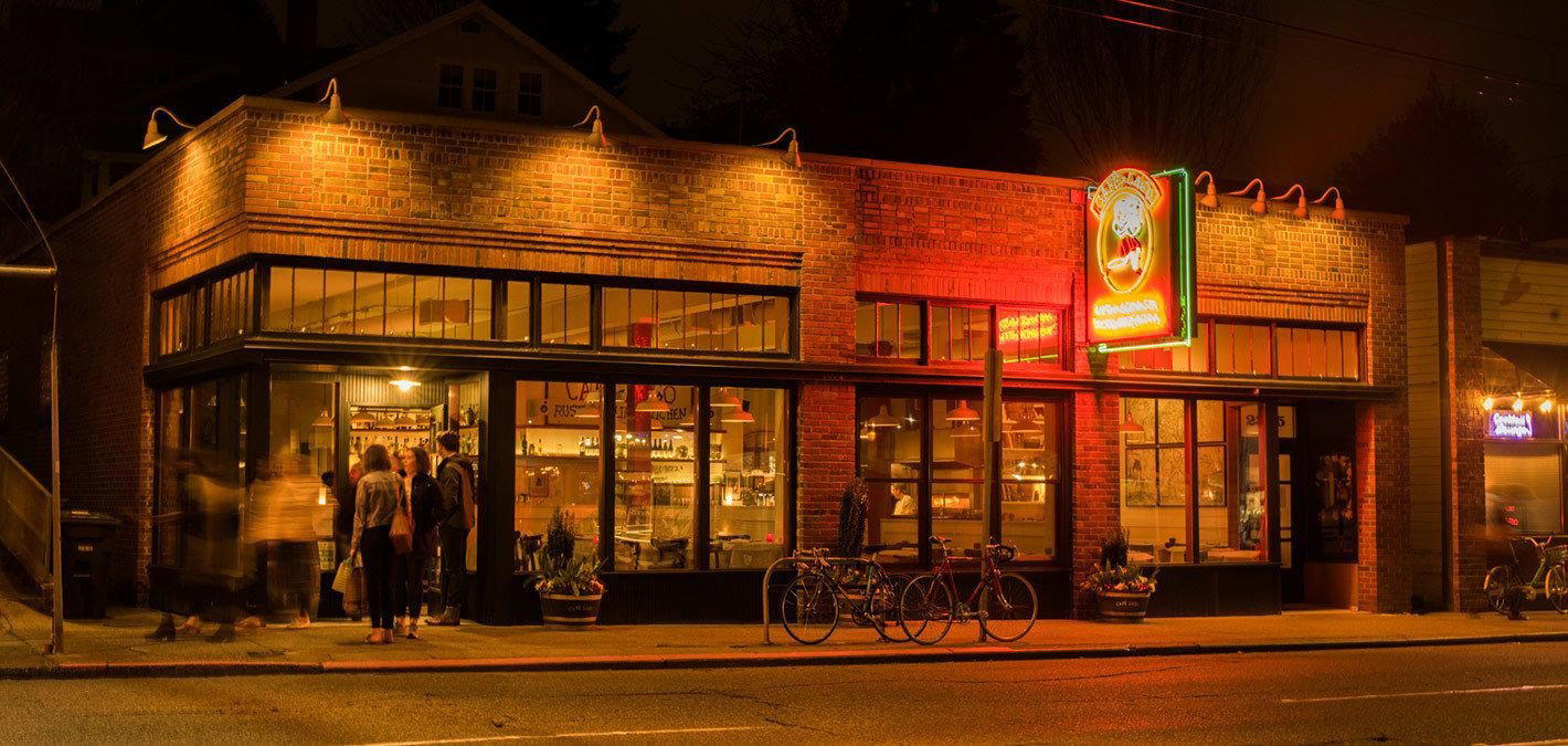 Cafe Lago restaurant in Seattle, United States