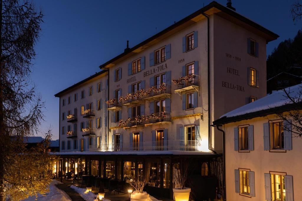 Hôtel Bella Tola et Saint-Luc SPA restaurant in Saint Luc, Switzerland