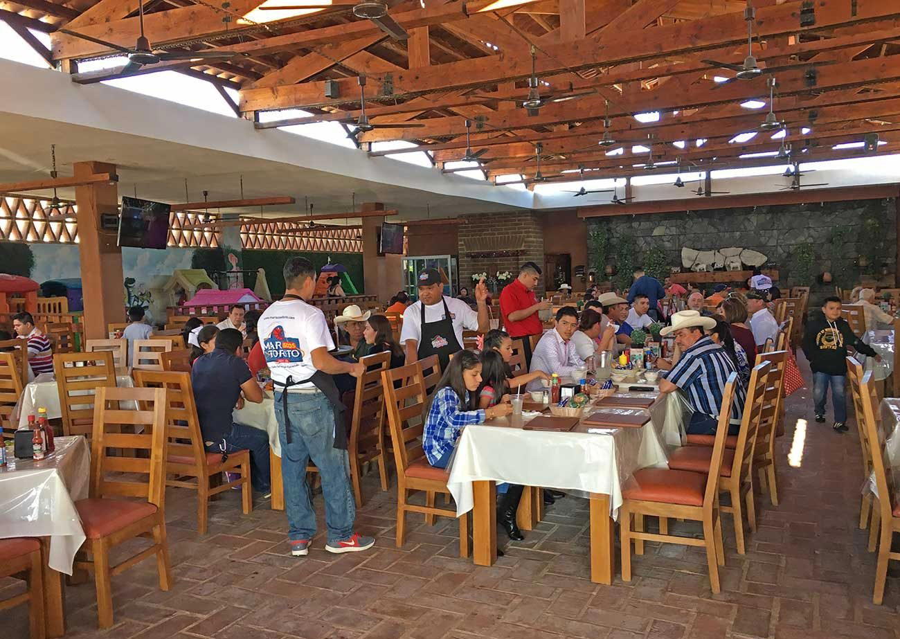 Mariscos El Torito restaurant in Cabo San Lucas, Mexico