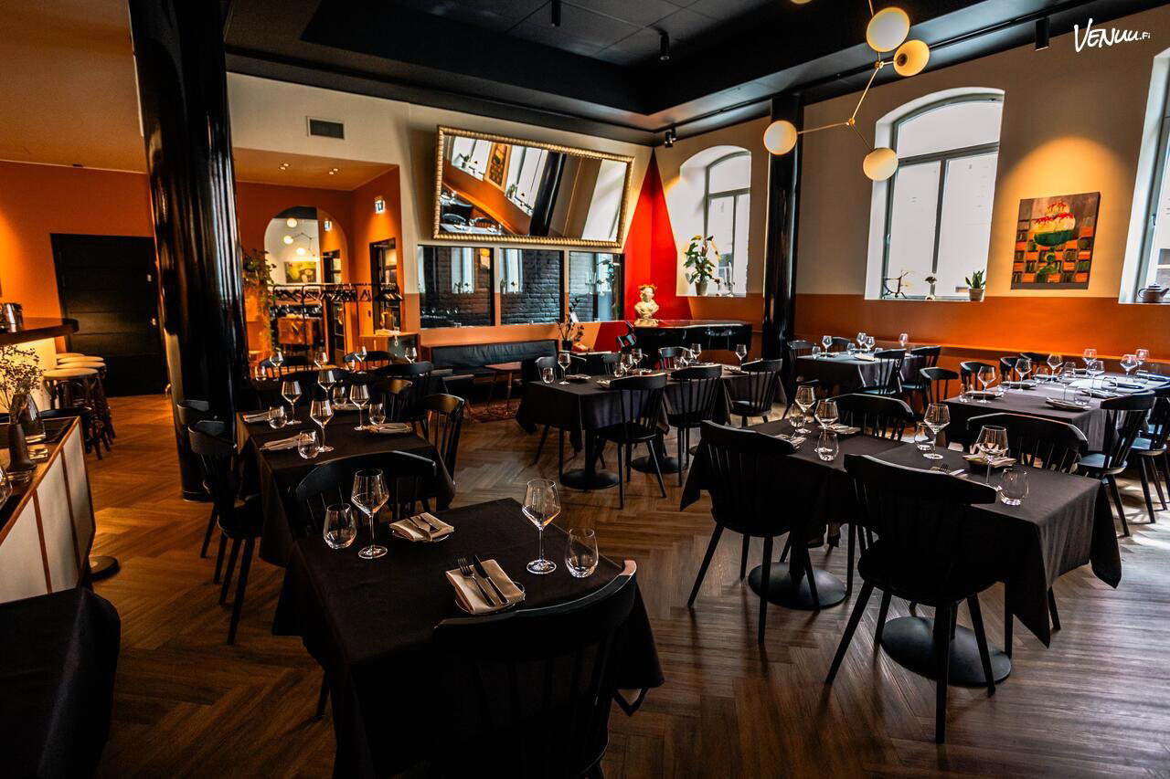 Ravinteli Olkkari restaurant in Helsinki, Finland