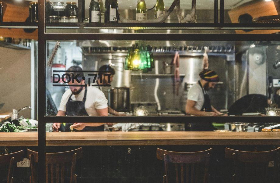 Dok restaurant in Tel Aviv, Israel