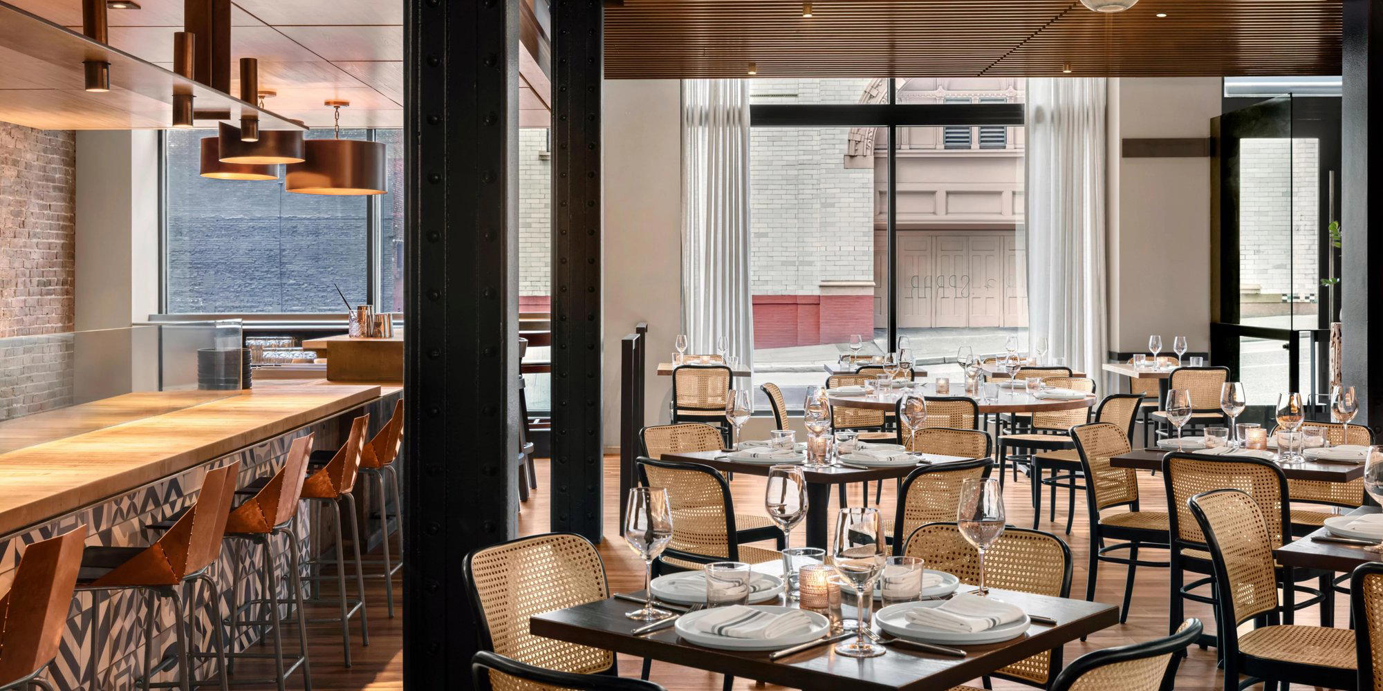 Shaker + Spear restaurant in Seattle, United States