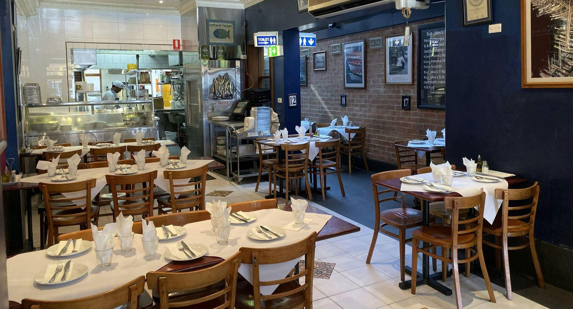 Big John's Italian Seafood Restaurant, Restaurant in Sydney