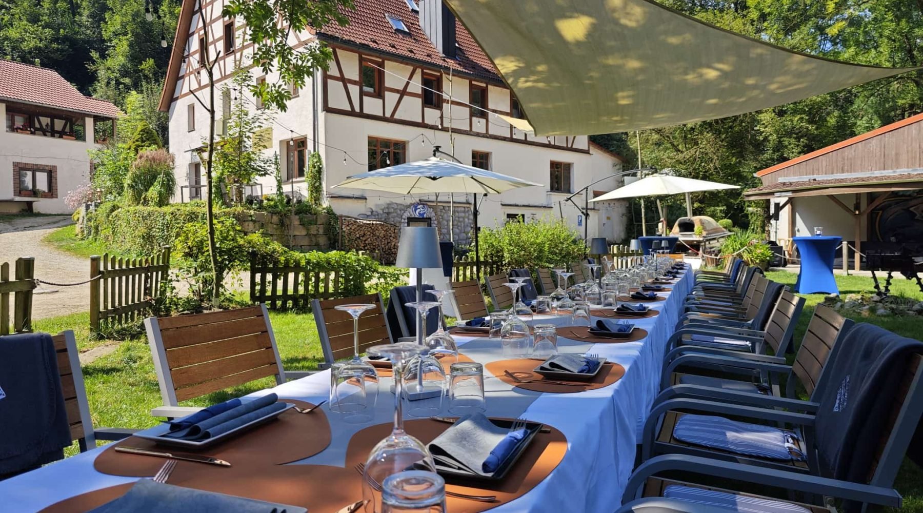 Gut Obermühle Alex(z)ander's restaurant in Kirchensittenbach