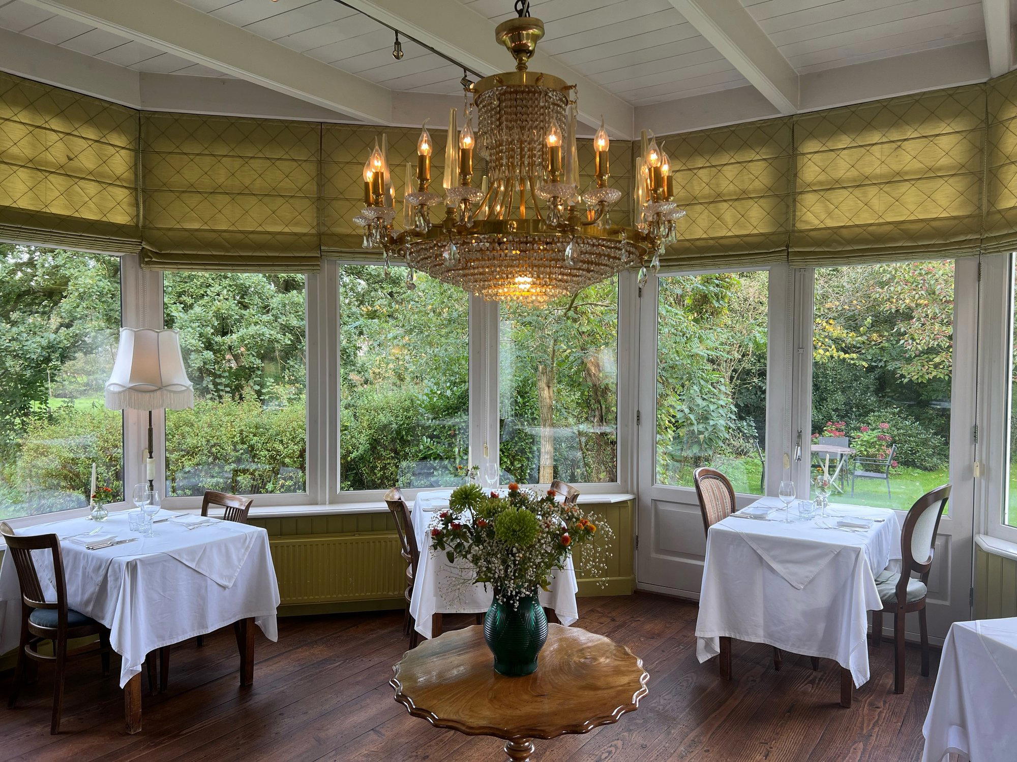 De Jufferen Lunsingh restaurant in Westervelde, Netherlands