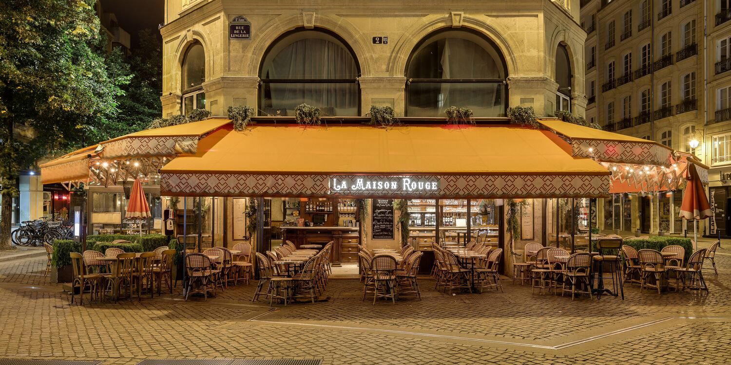 Maison Rouge restaurant in Paris, France