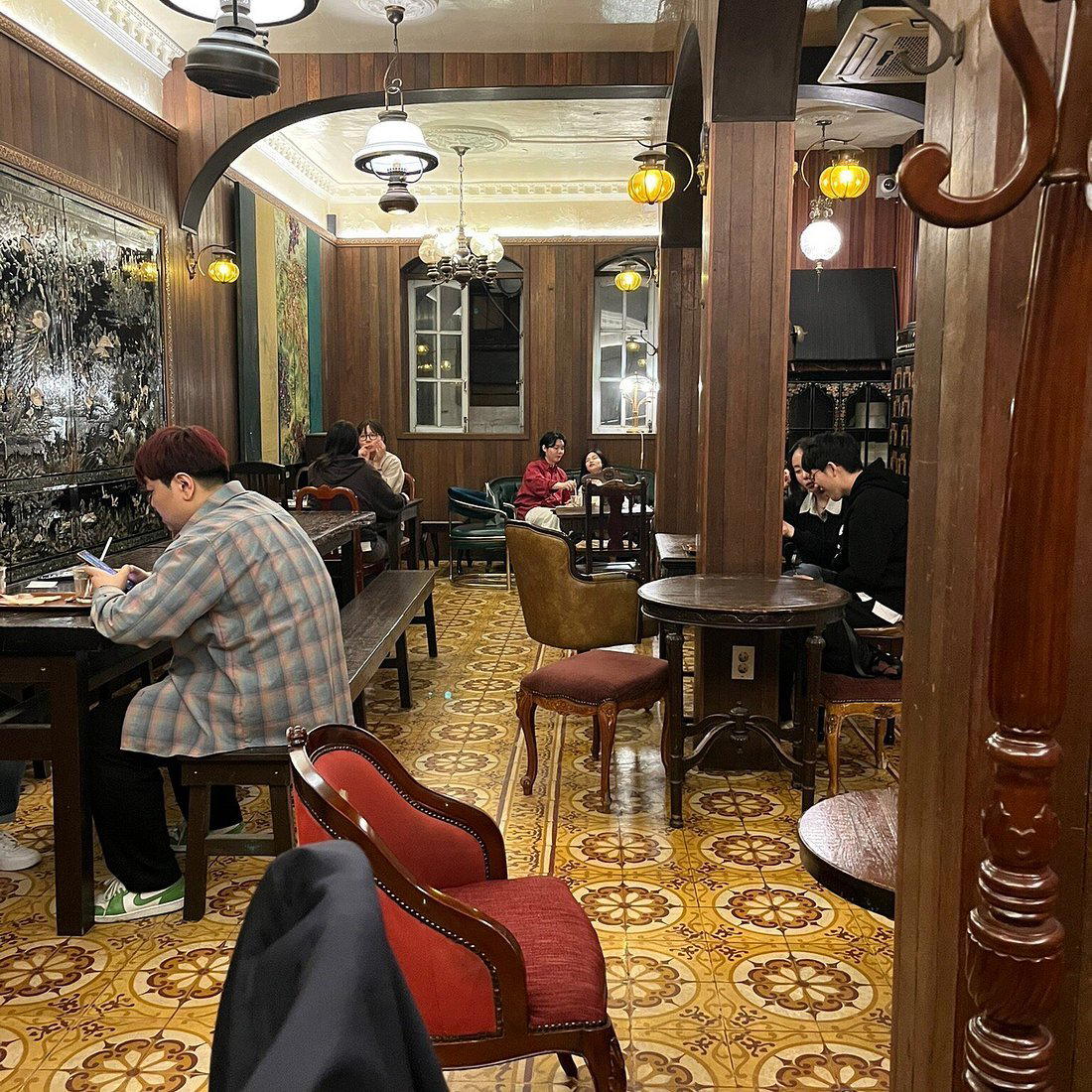Coffee Hanyakbang restaurant in Seoul, South Korea