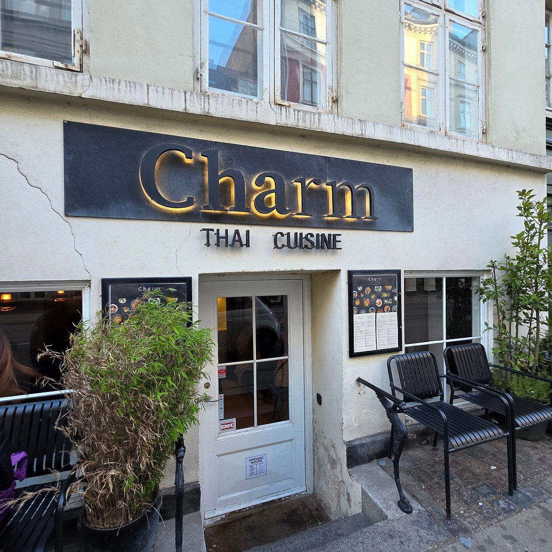 Charm restaurant in Copenhagen, Denmark