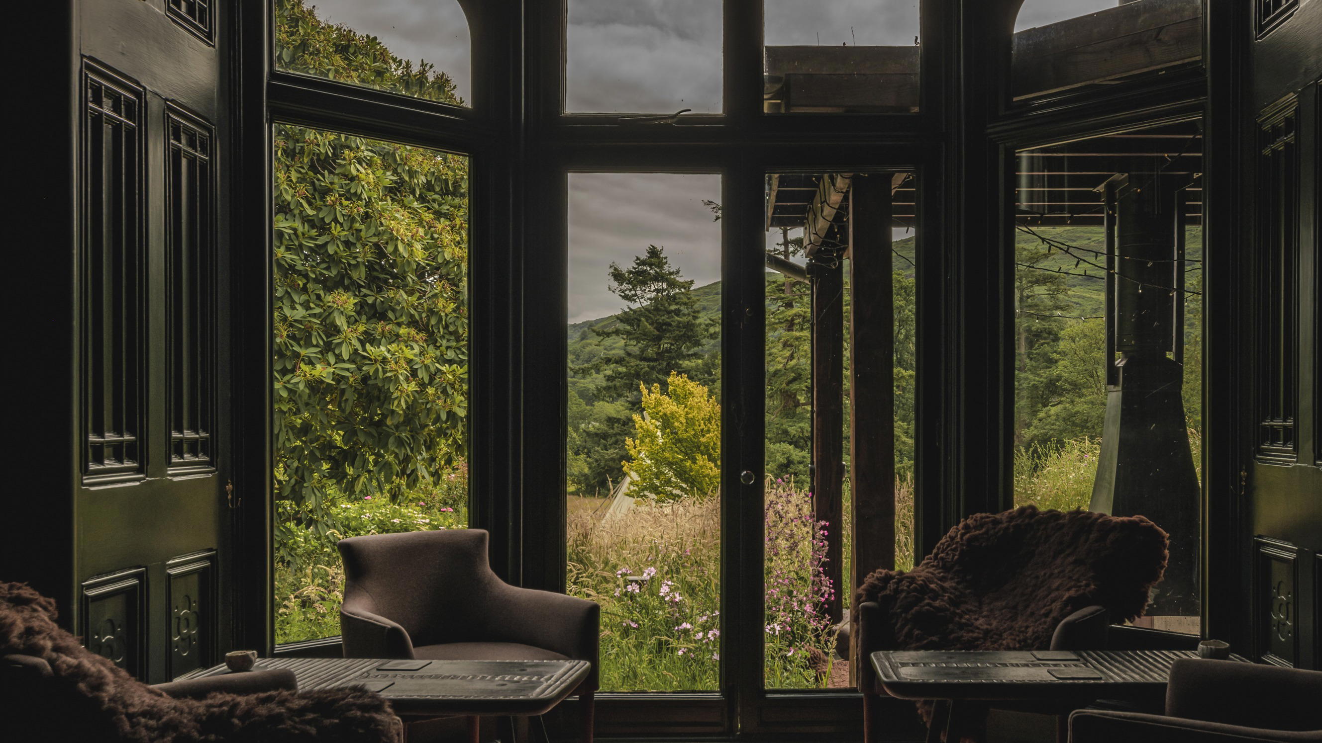 Ynyshir Hall restaurant in Machynlleth