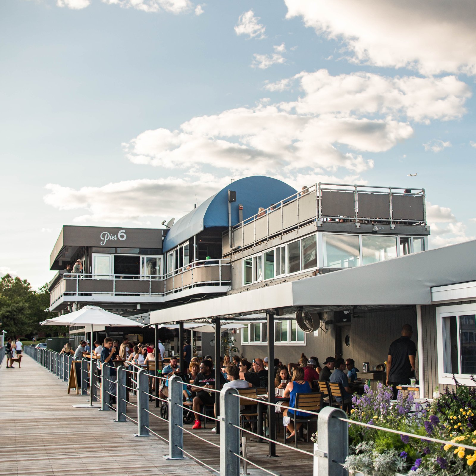 Pier 6 restaurant in Charlestown, United States