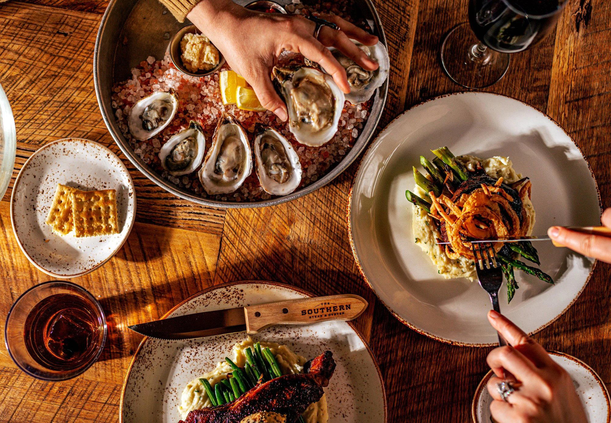 The Southern Steak & Oyster restaurant in Nashville, United States