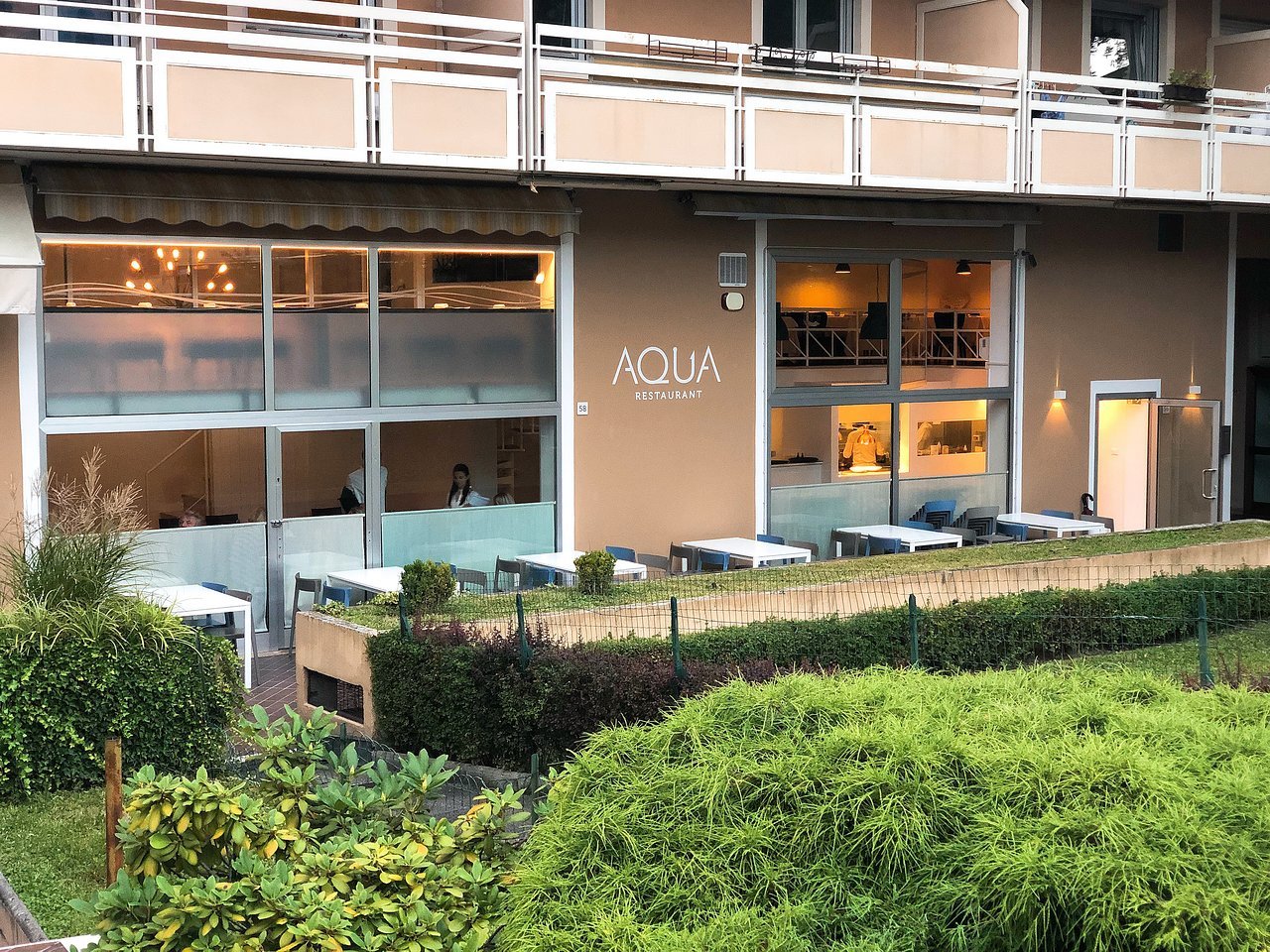 Aqua Restaurant, Merano, Italy