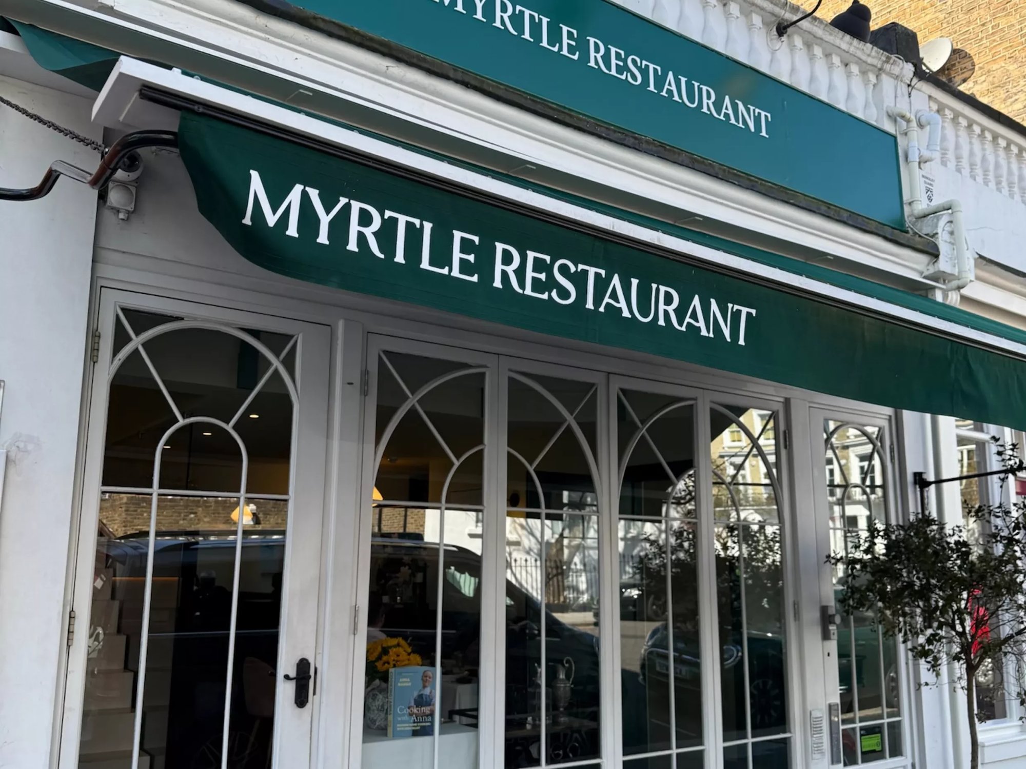 Myrtle restaurant in London, United Kingdom