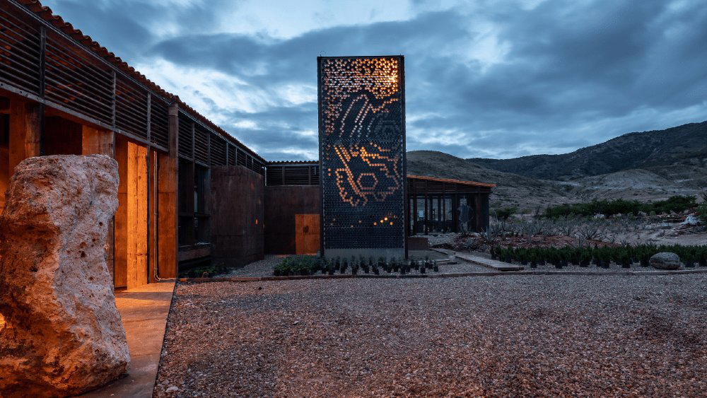 Mezcal Distillery restaurant in Oaxaca, Mexico