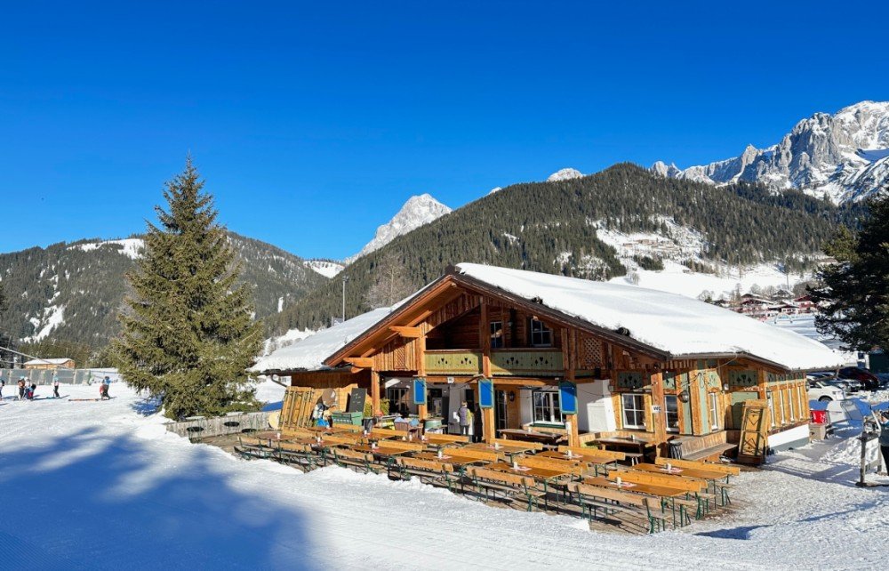 Waldcafé Lifstüberl restaurant in Ramsau Am Dachstein, Austria