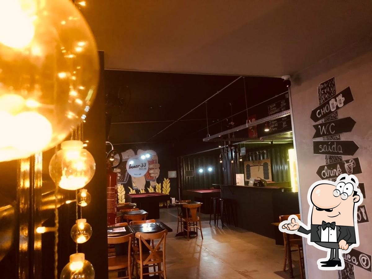 Inner Rodízio de Mini Hambúrguer restaurant in Canoas, Brazil