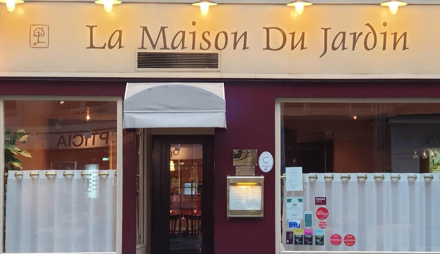 La Maison du Jardin restaurant in Paris, France