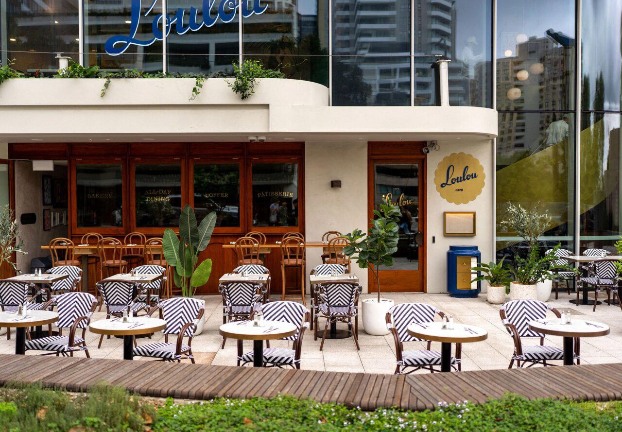 Cafe Loulou restaurant in North Sydney, Australia