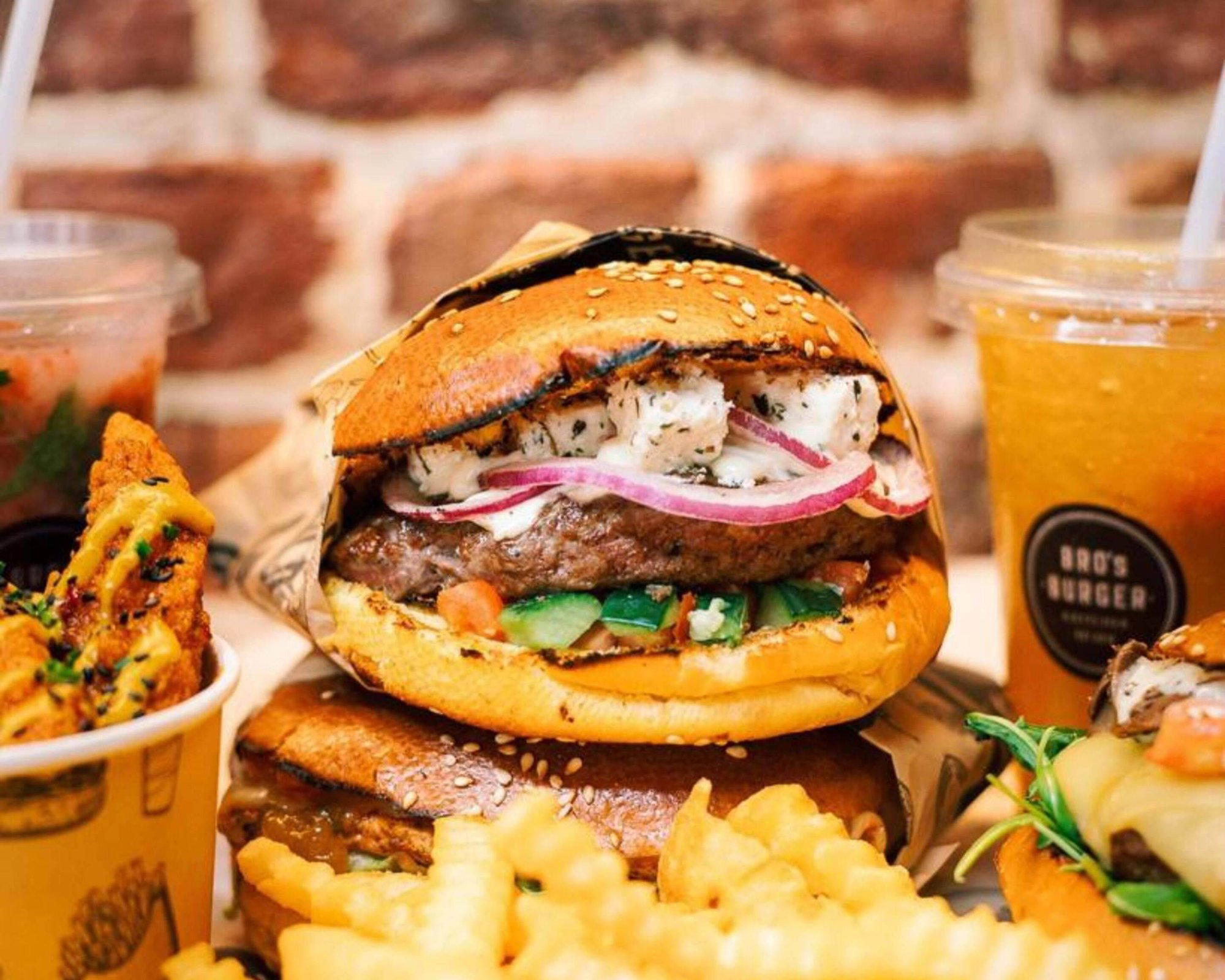 Bro's Burger Kitchen restaurant in Liège, Belgium