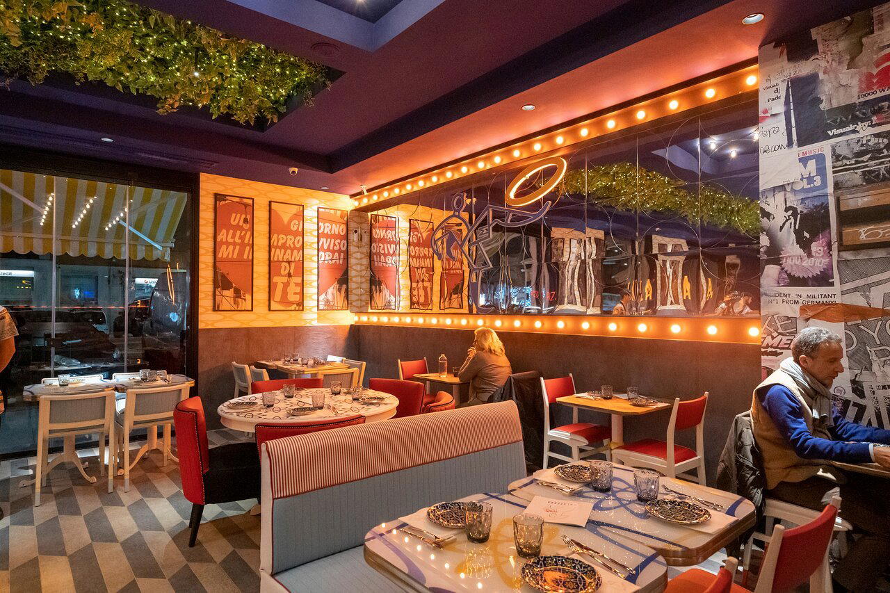 Malaterra restaurant in Rome, Italy