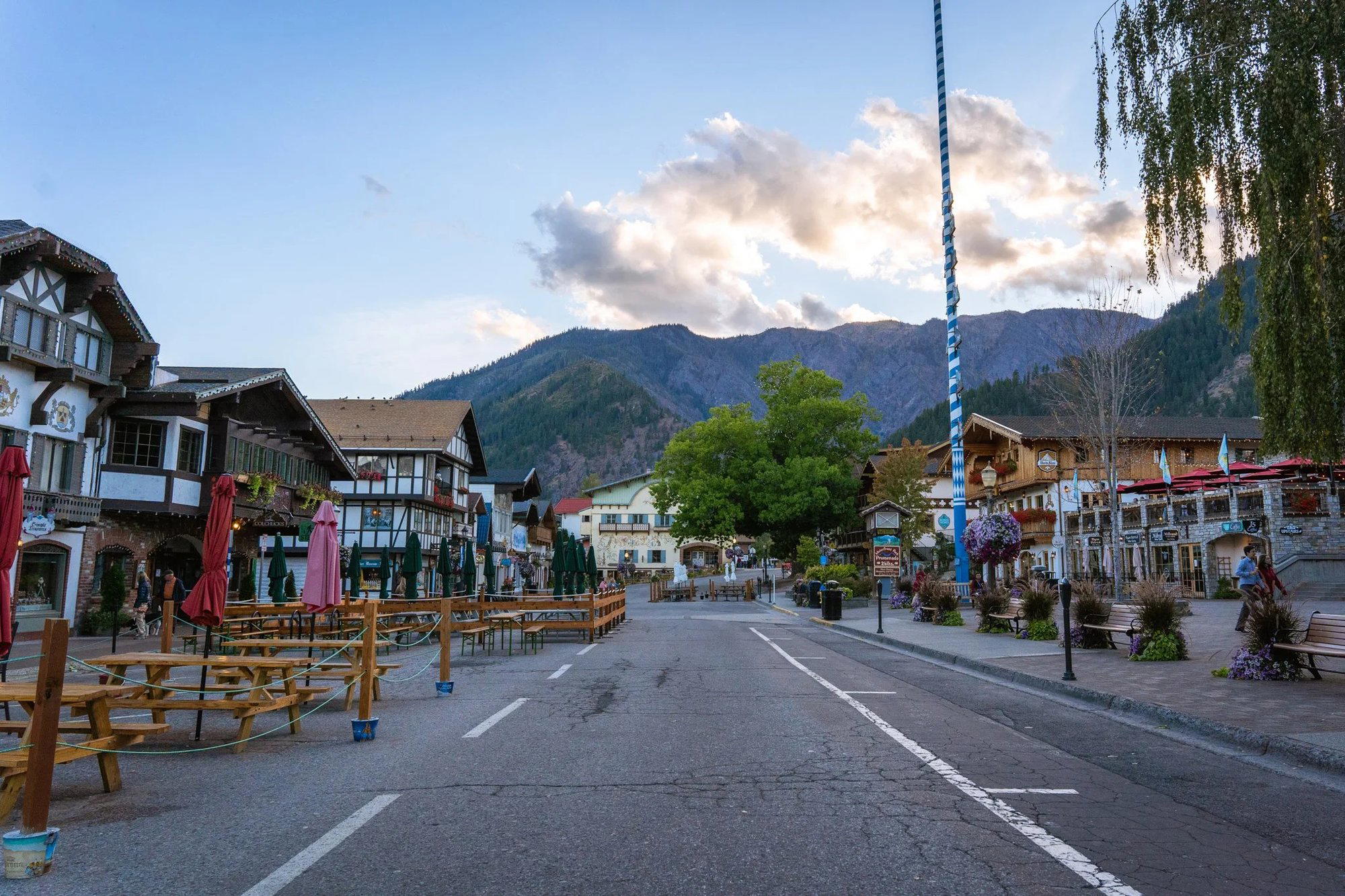 Rhein Haus Leavenworth restaurant in Leavenworth