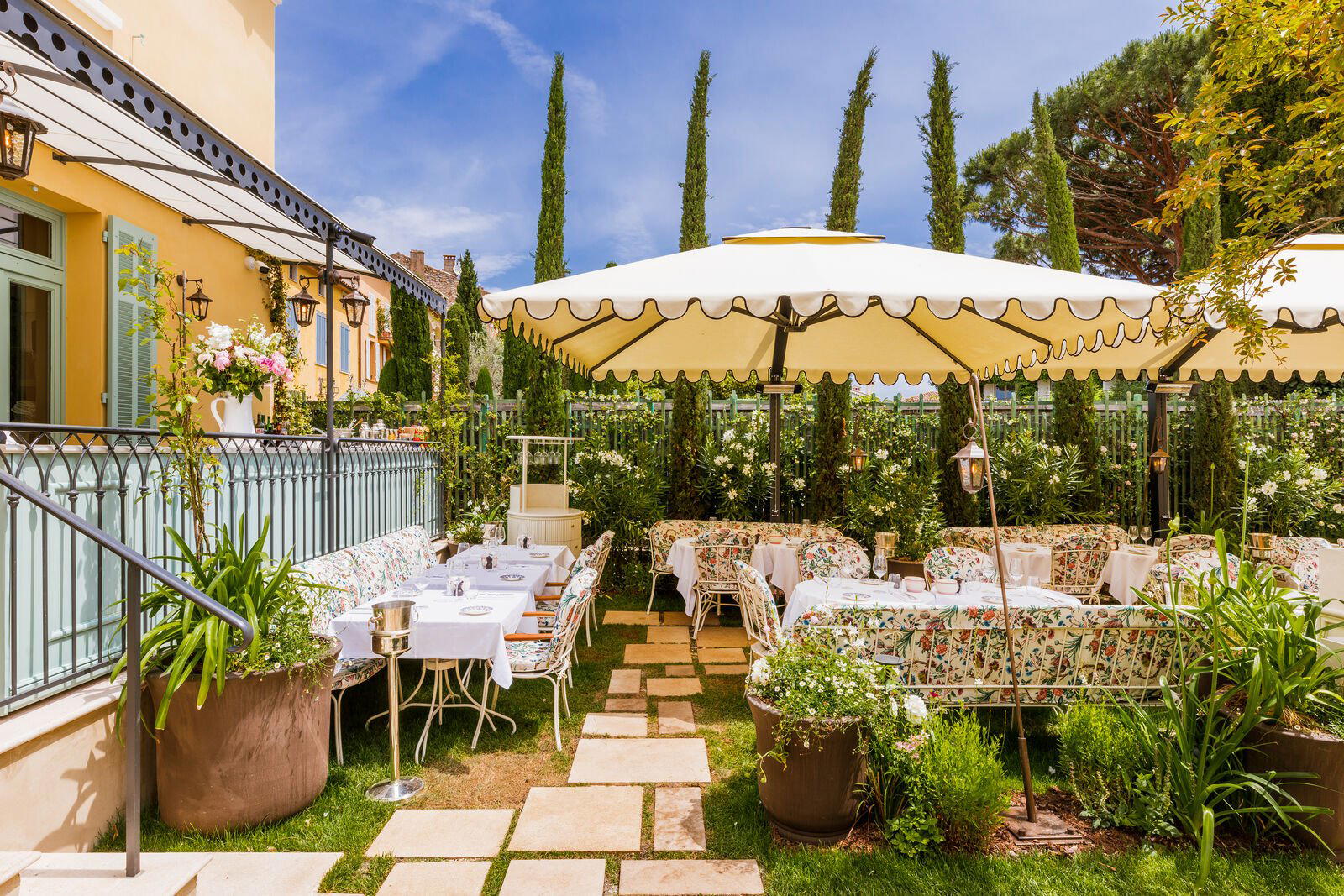 A la Maison restaurant in Saint-Tropez, France