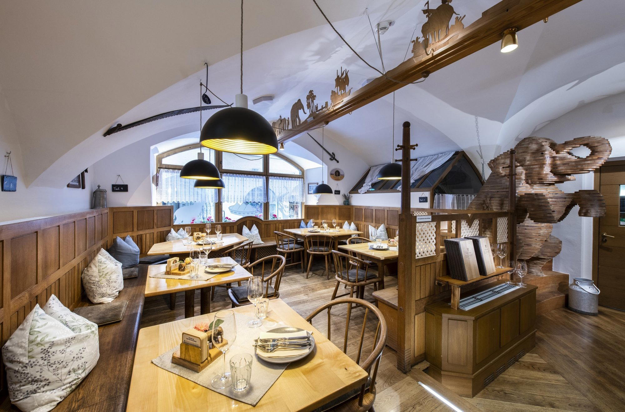 Wirtshaus Elefant restaurant in Salzburg, Austria