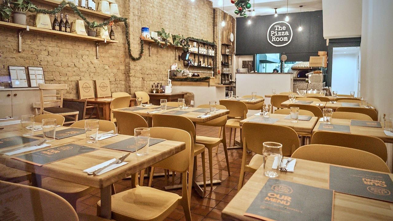 The Pizza Room - Hackney restaurant in London, United Kingdom