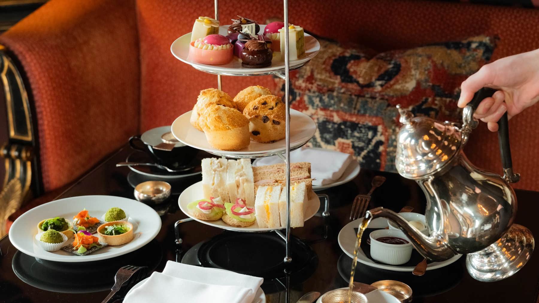 Afternoon Tea @ Prestonfield restaurant in Edinburgh, United Kingdom