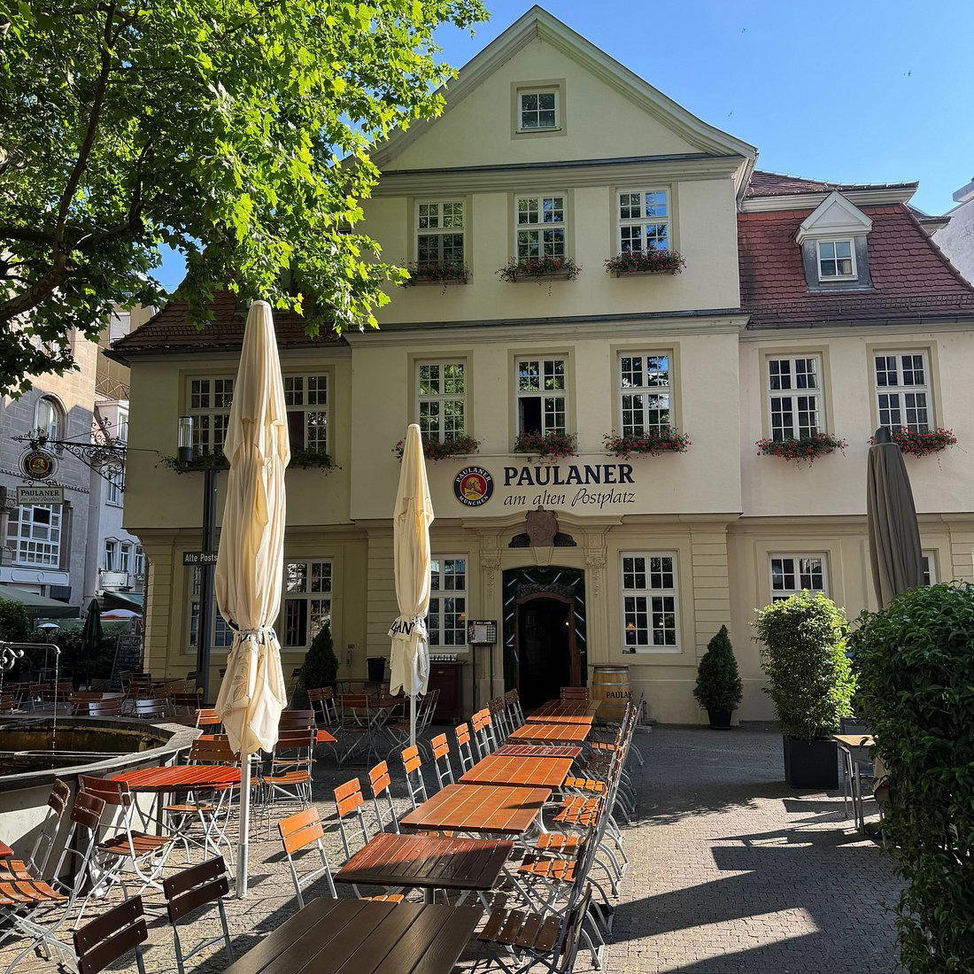 Paulaner am alten Postplatz restaurant in Stuttgart, Germany