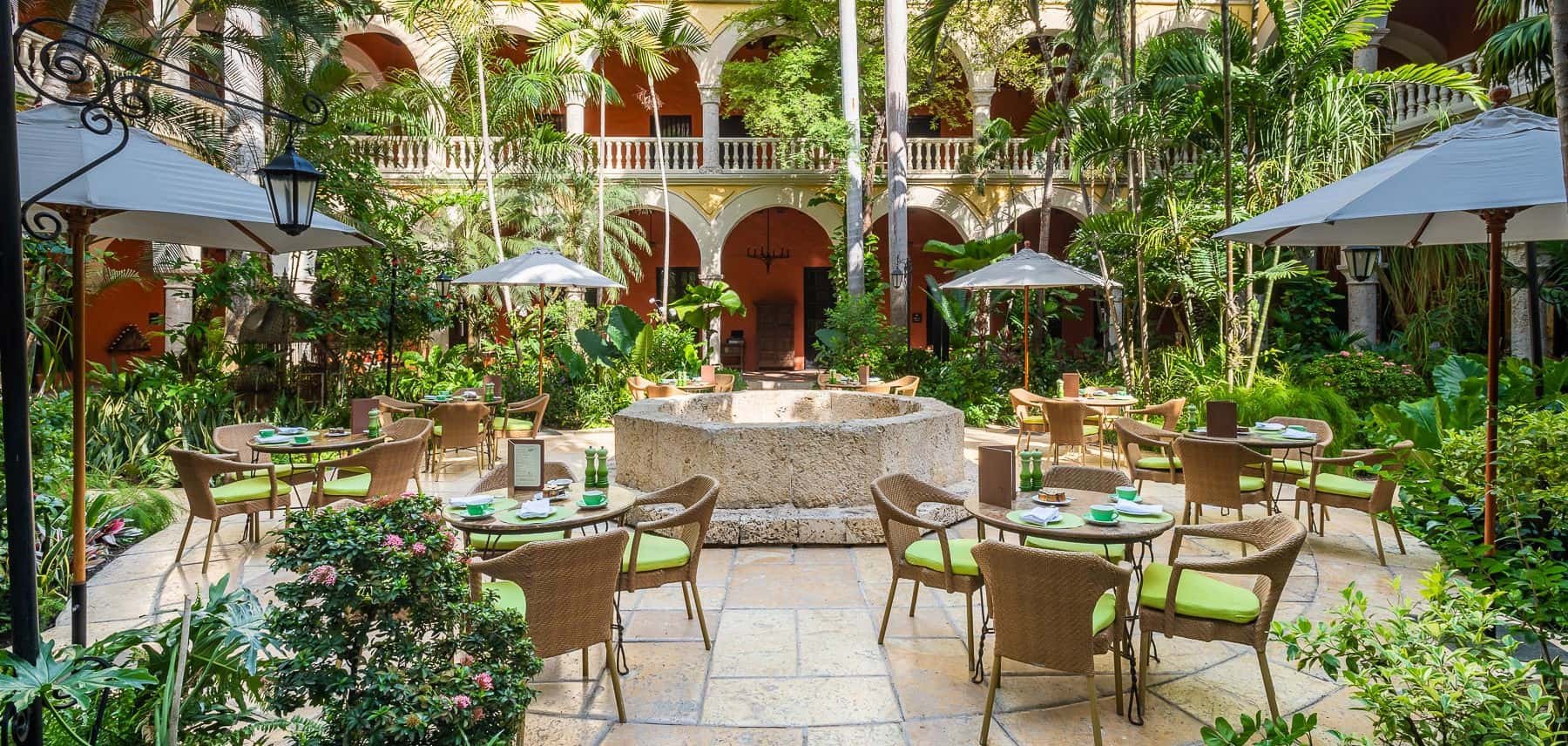 Sofitel Santa Clara restaurant in Cartagena, Colombia