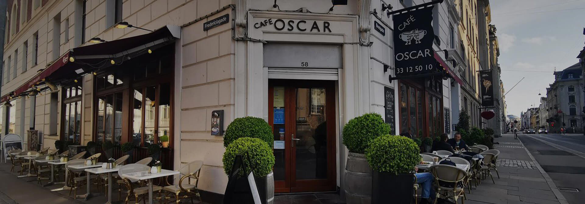 Cafe Oscar restaurant in Copenhagen, Denmark